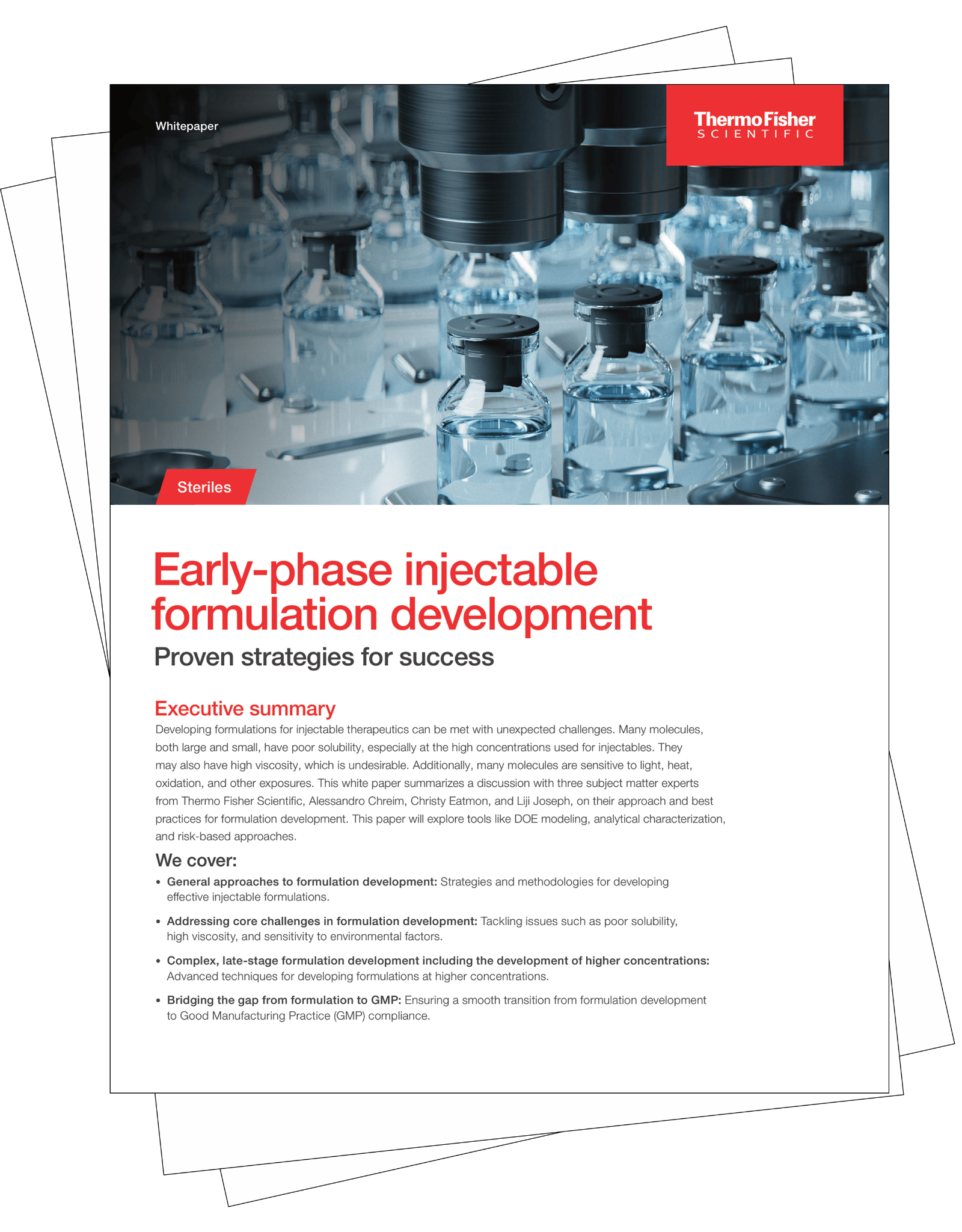 Early-phase injectable formulation development email | Marketing Master Hub